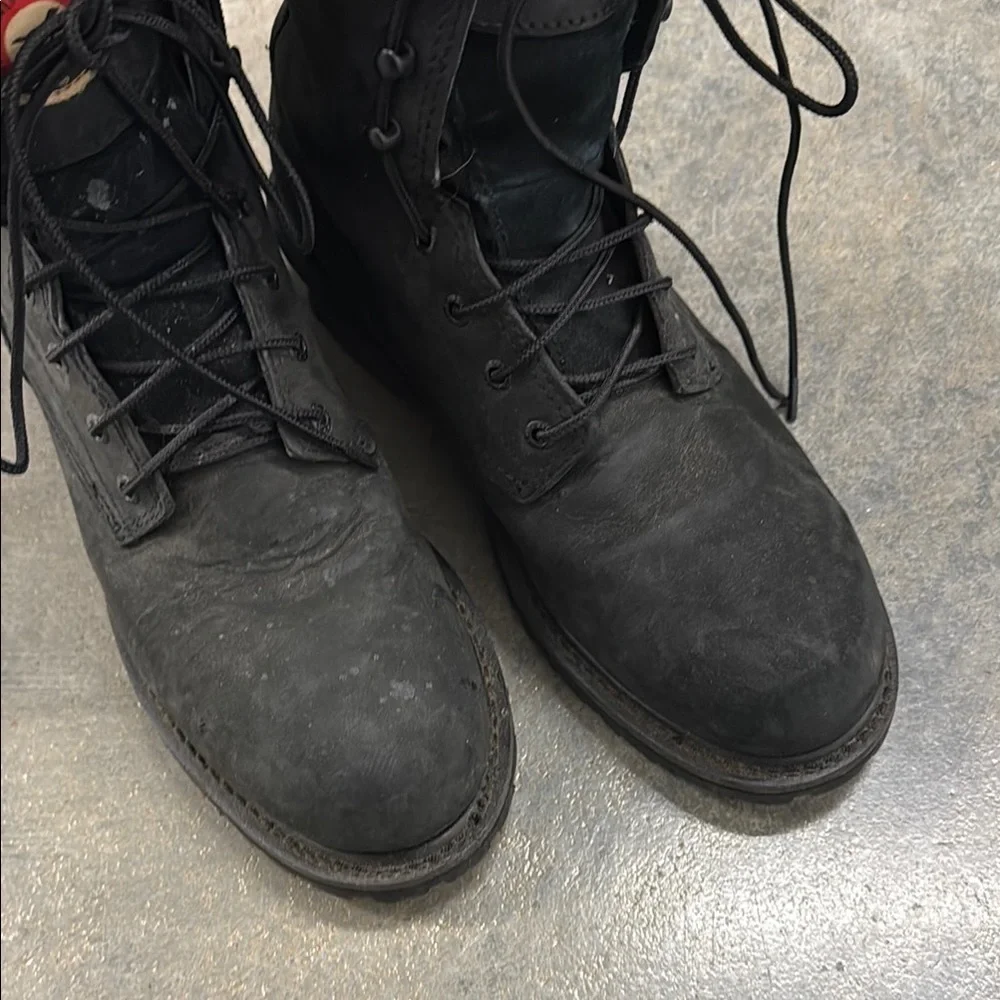 Red Wing Shoes Black Leather Boots